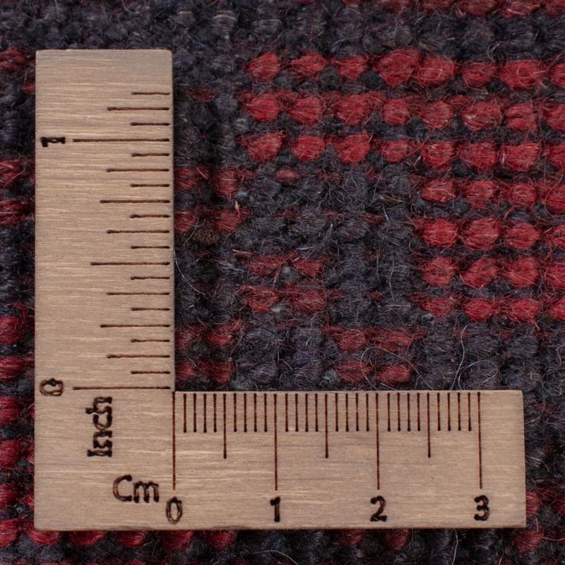 Afghan Teppich - Filpa - 197 x 293 cm - dunkelrot