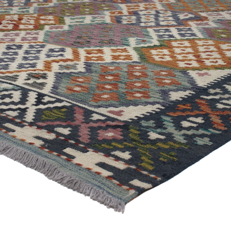 Kelim Maimene Teppich 207x291cm - mehrfarbig