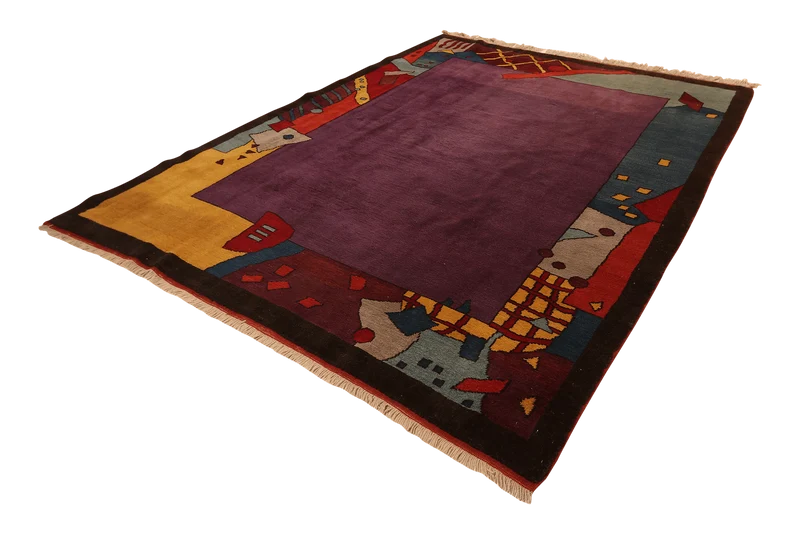 Konya · Handgeknüpft – Violett, 273x208 cm
