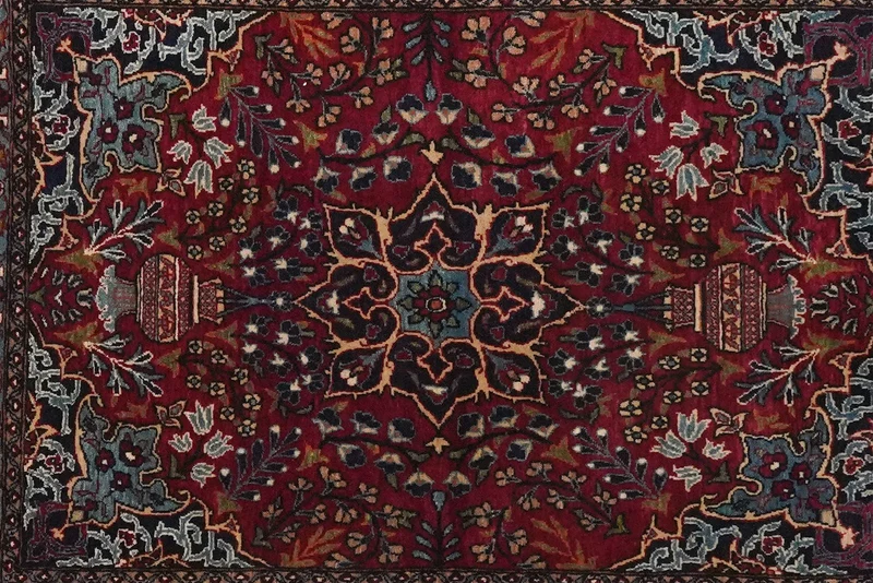 Toudeshk · Handgeknüpft – Rot, 95x70 cm