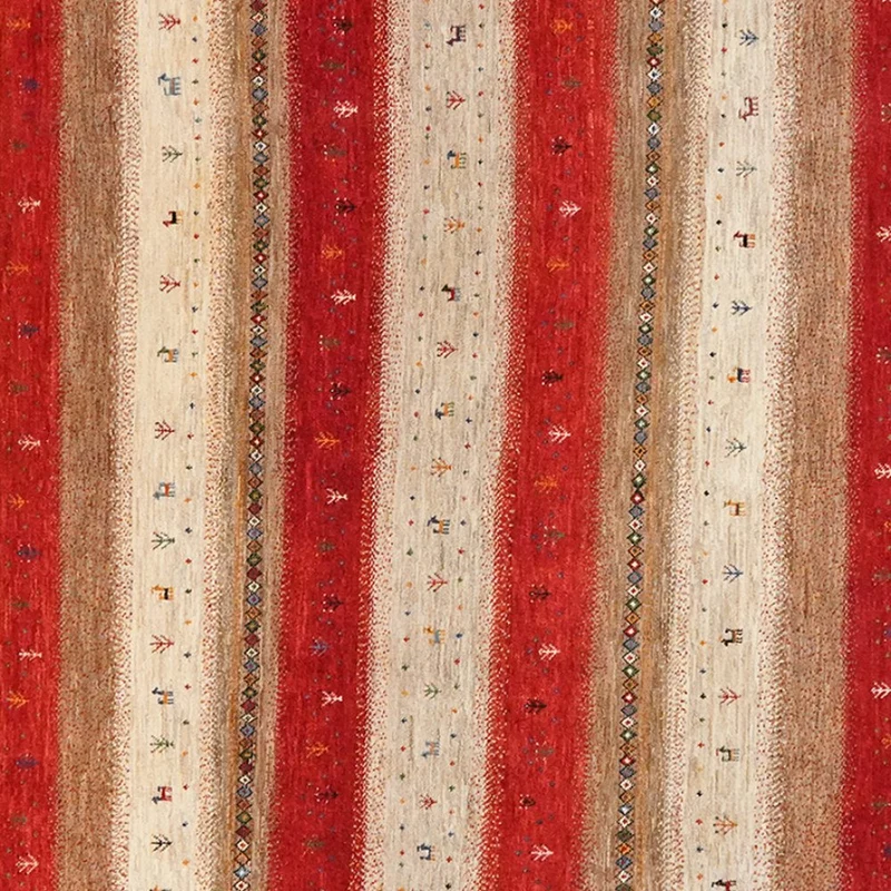 Rizbaf · Handgeknüpft – Bunt, 342x264 cm