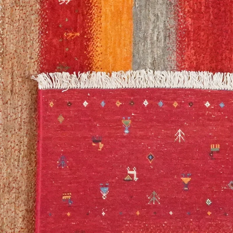 Rizbaf · Handgeknüpft – Bunt, 342x264 cm