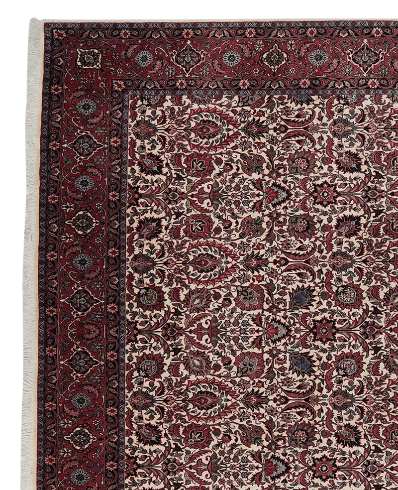 Bidjar Bookan · Handgeknüpft – Beige, 345x251 cm