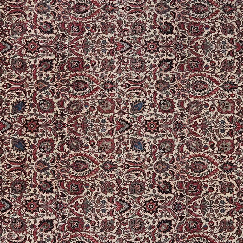 Bidjar Bookan · Handgeknüpft – Beige, 345x251 cm
