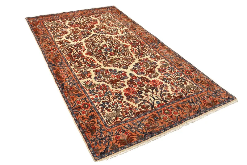 Sarough · Handgeknüpft – Beige, 215x125 cm