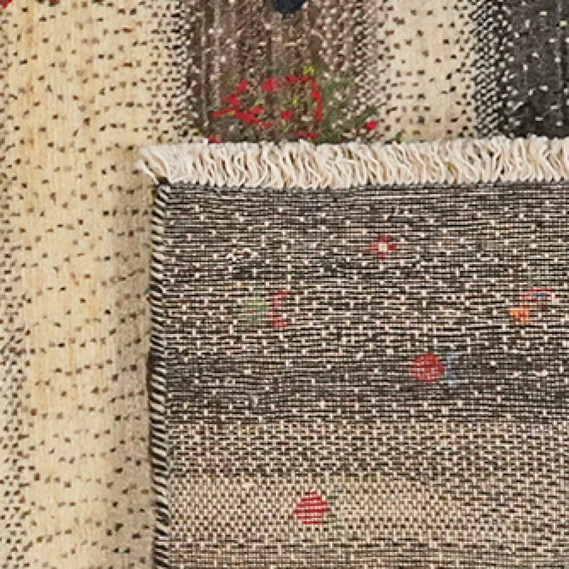 Rizbaf · Handgeknüpft – Beige, 198x77 cm