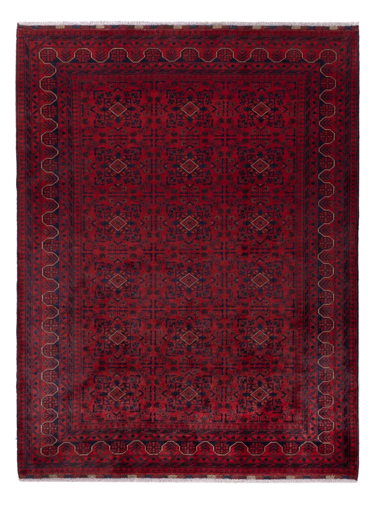 Khal Mohammadi Teppich 171x229cm - Orientteppich - dunkelrot