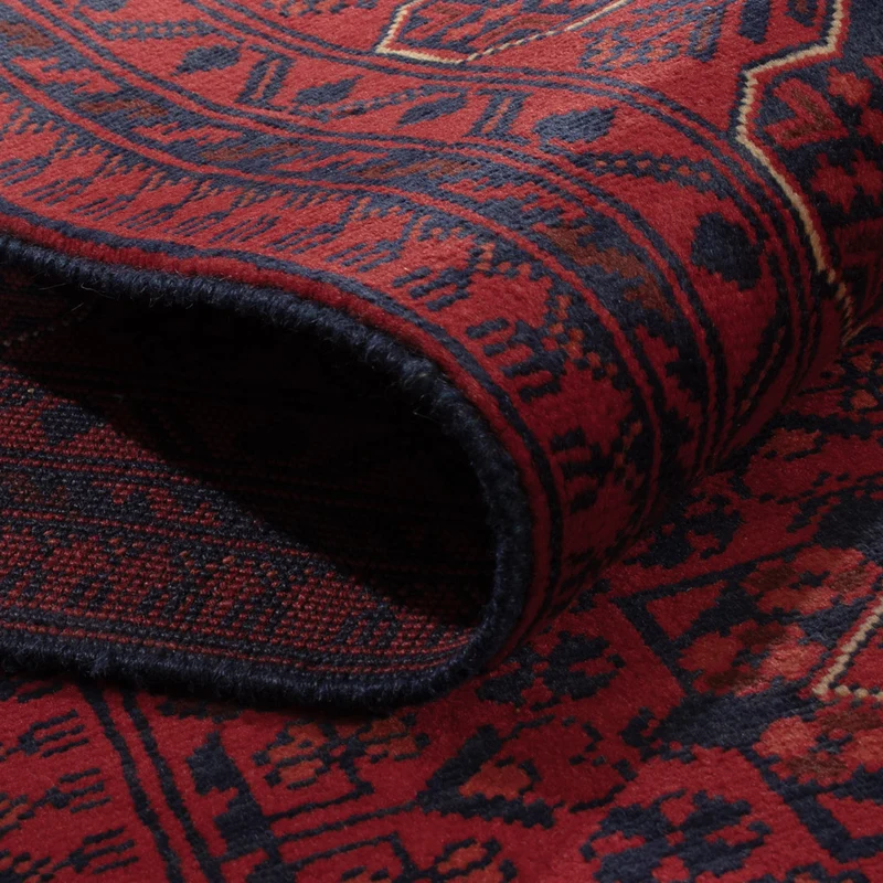 Khal Mohammadi Teppich 171x229cm - Orientteppich - dunkelrot