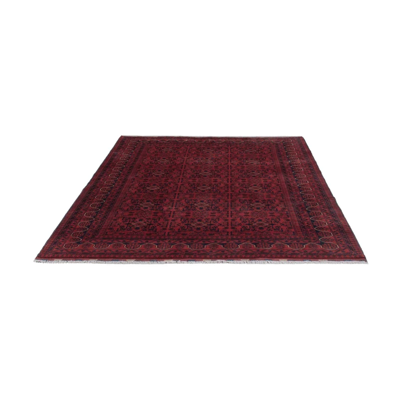 Khal Mohammadi Teppich 171x229cm - Orientteppich - dunkelrot