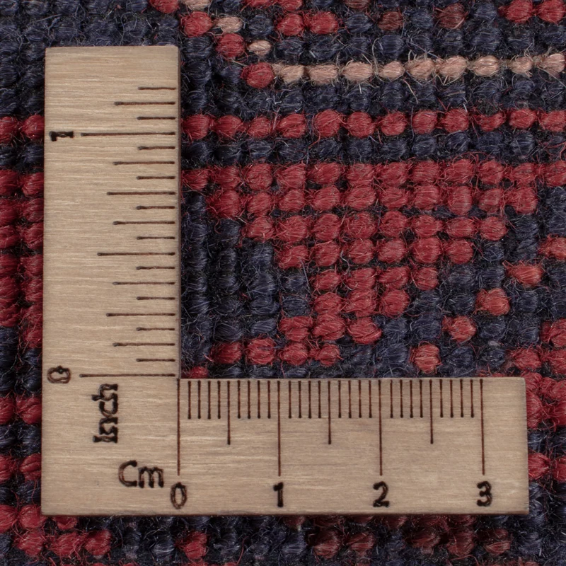 Khal Mohammadi Teppich 171x229cm - Orientteppich - dunkelrot