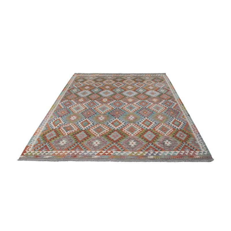 Kelim Maimene Teppich 205x316cm - mehrfarbig