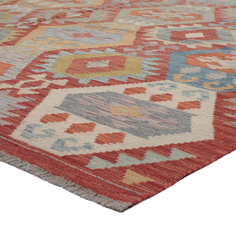 Kelim Teppich - Splash - 208 x 308 cm - mehrfarbig