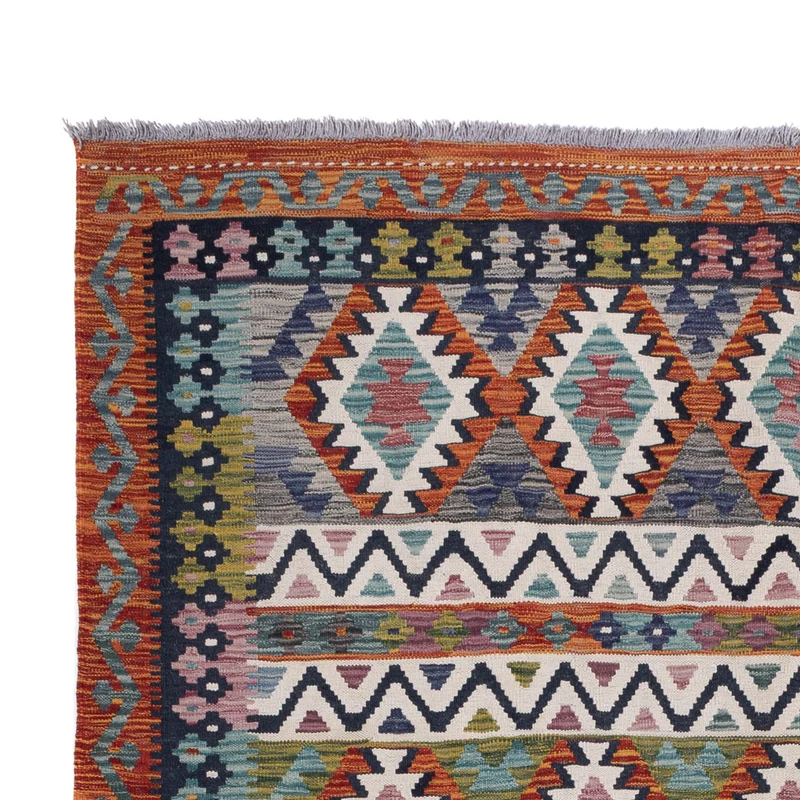 Kelim Maimene Teppich 203x315cm - mehrfarbig