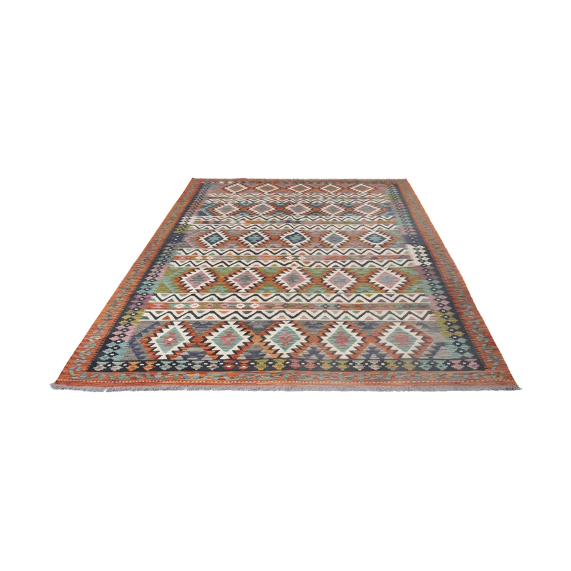 Kelim Maimene Teppich 203x315cm - mehrfarbig