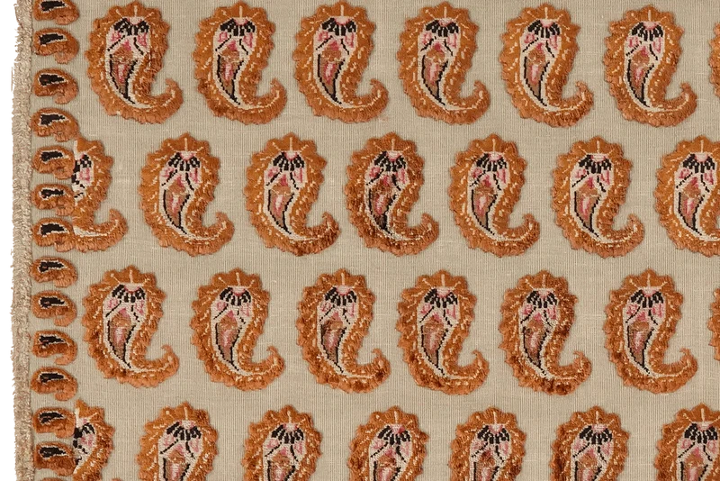 Kashan · Handgeknüpft – Beige, 57x100 cm