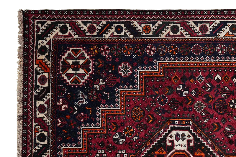Shiraz · Handgeknüpft – Rot, 256x155 cm