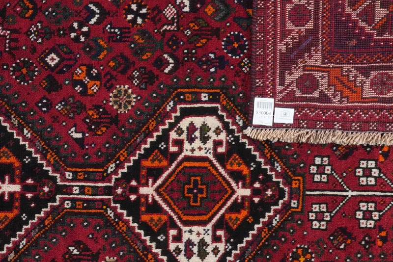 Shiraz · Handgeknüpft – Rot, 256x155 cm