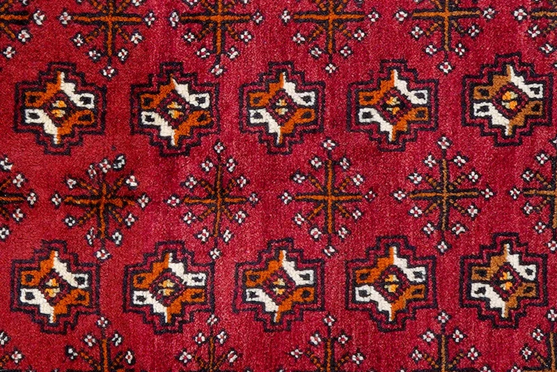 Belutch · Handgeknüpft – Rot, 292x60 cm