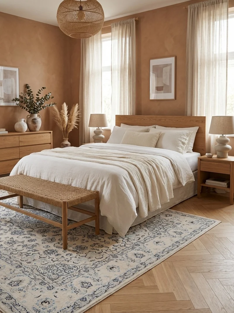 Nain 9La · Handgeknüpft – Beige, 301x200 cm