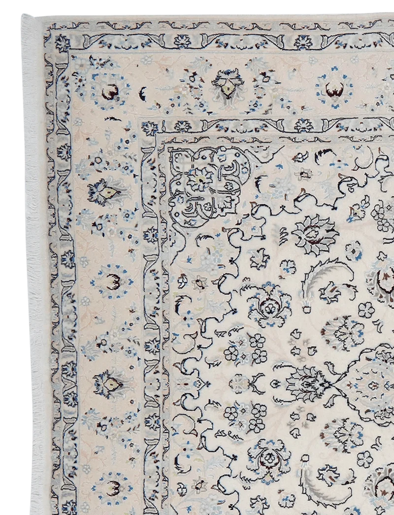 Nain 9La · Handgeknüpft – Beige, 301x200 cm