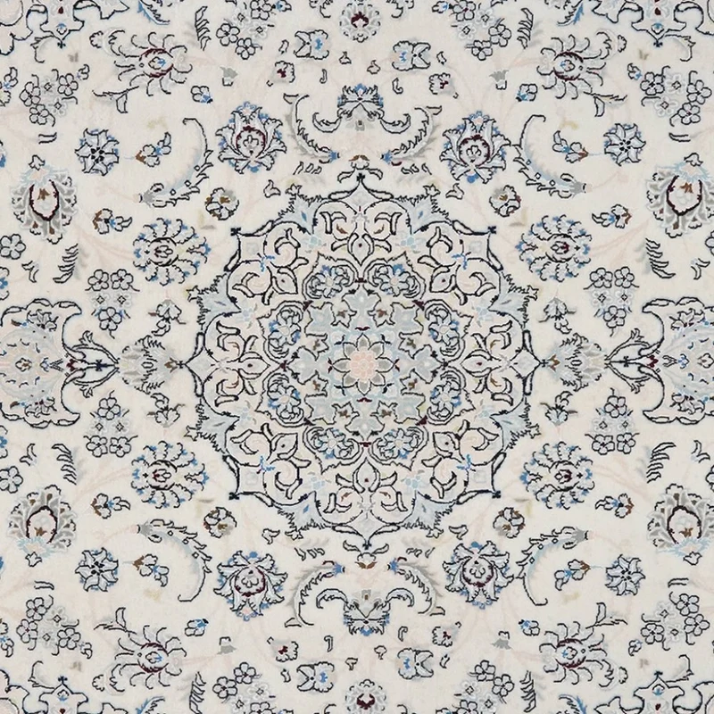 Nain 9La · Handgeknüpft – Beige, 301x200 cm