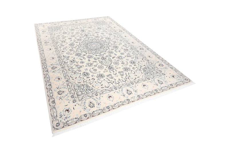 Nain 9La · Handgeknüpft – Beige, 301x200 cm