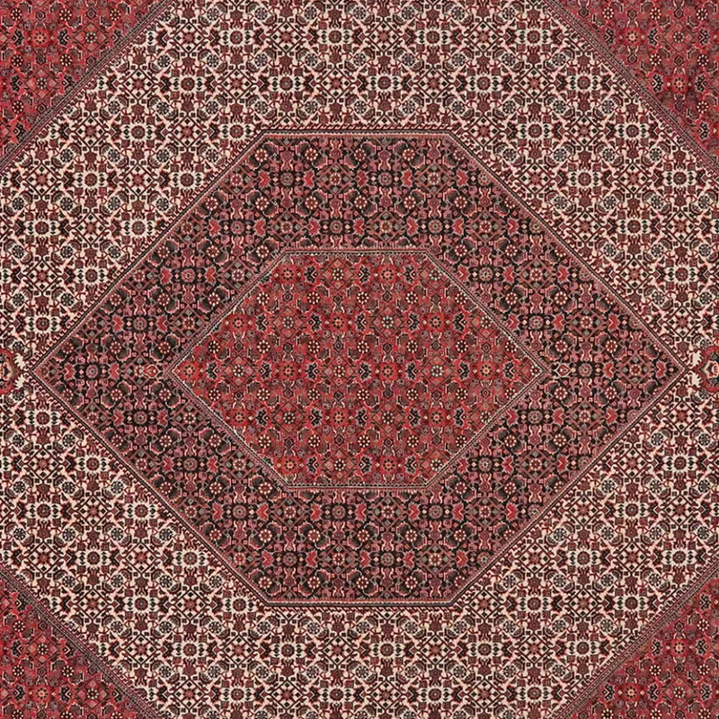 Bidjar · Handgeknüpft – Beige, 311x258 cm