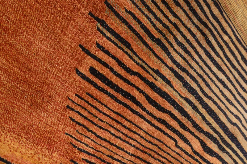 Rizbaf · Handgeknüpft – Orange, 583x416 cm