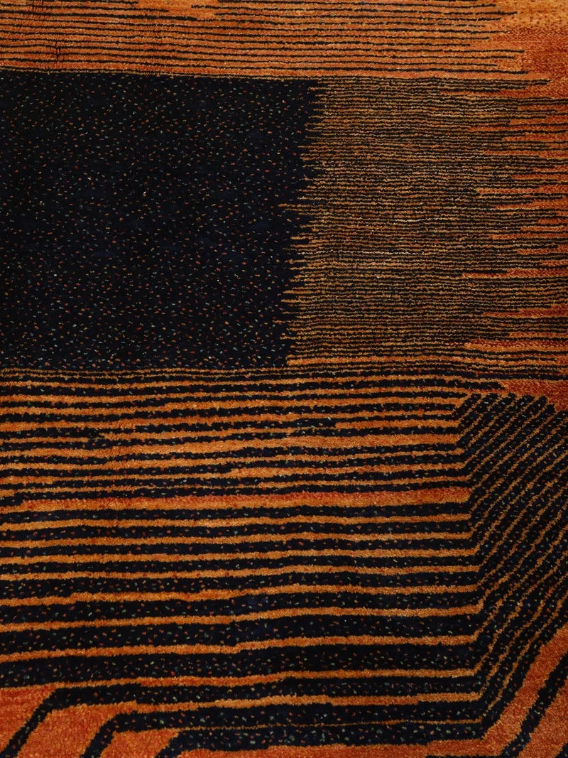 Rizbaf · Handgeknüpft – Orange, 583x416 cm