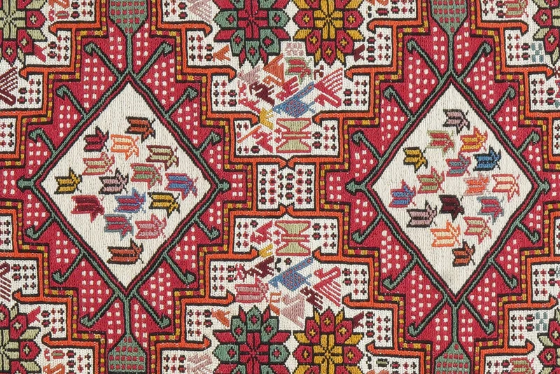 Sumak Shahsavan · Handgewebt – Beige, 99x79 cm