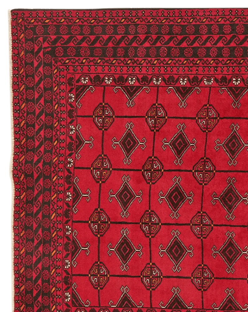 Belutch · Handgeknüpft – Rot, 257x140 cm