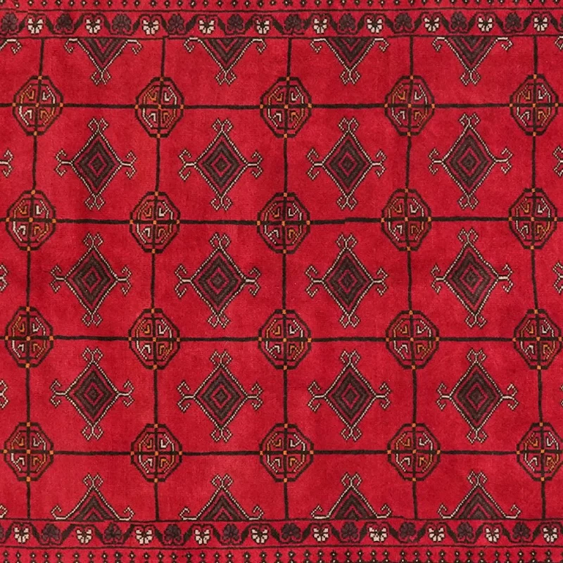 Belutch · Handgeknüpft – Rot, 257x140 cm