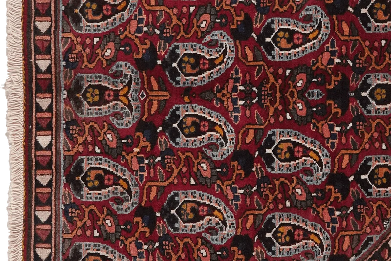 Toudeshk · Handgeknüpft – Rot, 93x75 cm