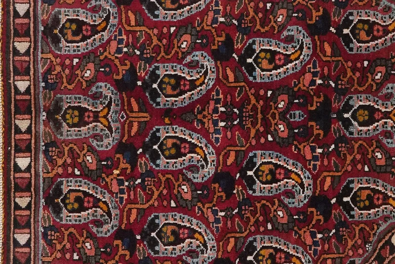 Toudeshk · Handgeknüpft – Rot, 93x75 cm