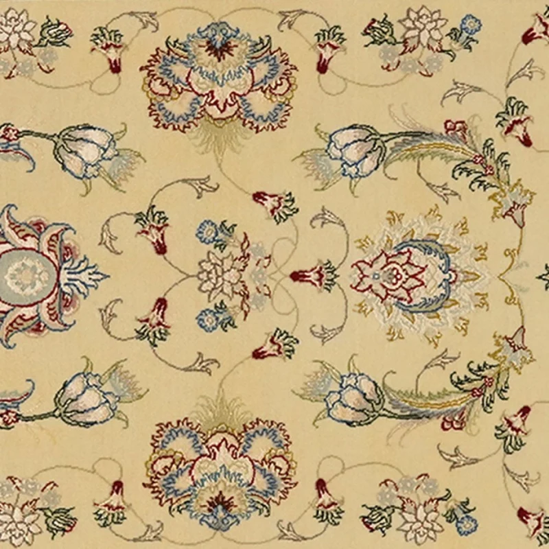 Tabriz 50 Raj · Handgeknüpft – Beige, 151x99 cm