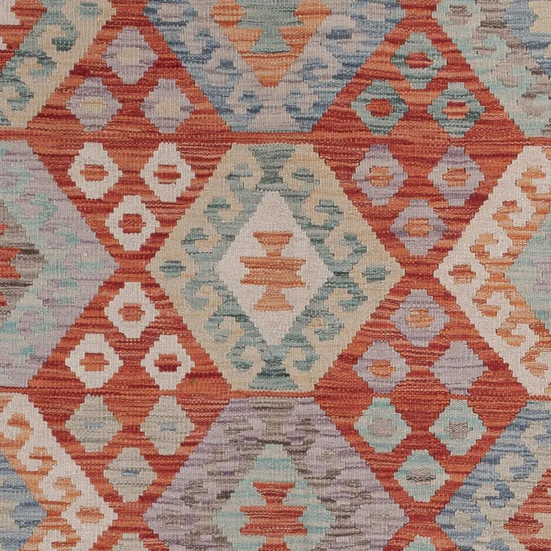 Kelim Maimene Teppich 180x251cm - mehrfarbig