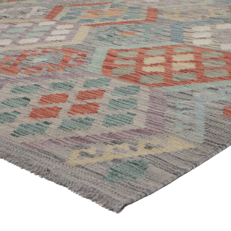 Kelim Maimene Teppich 203x299cm - mehrfarbig