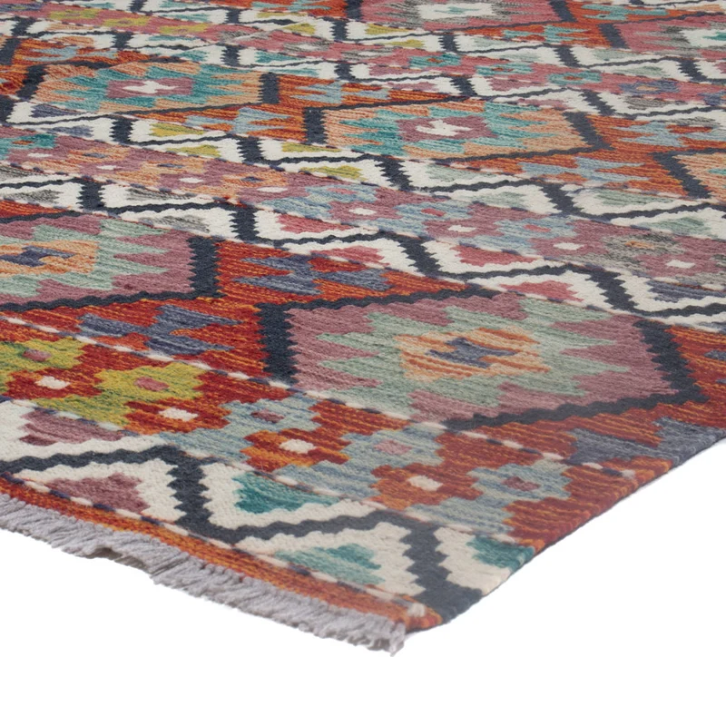 Kelim Maimene Teppich 198x303cm - mehrfarbig