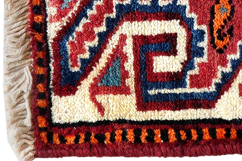 Afshar · Handgeknüpft – Bunt, 33x40 cm