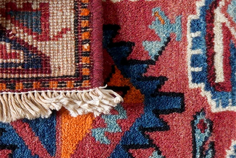 Afshar · Handgeknüpft – Bunt, 33x40 cm