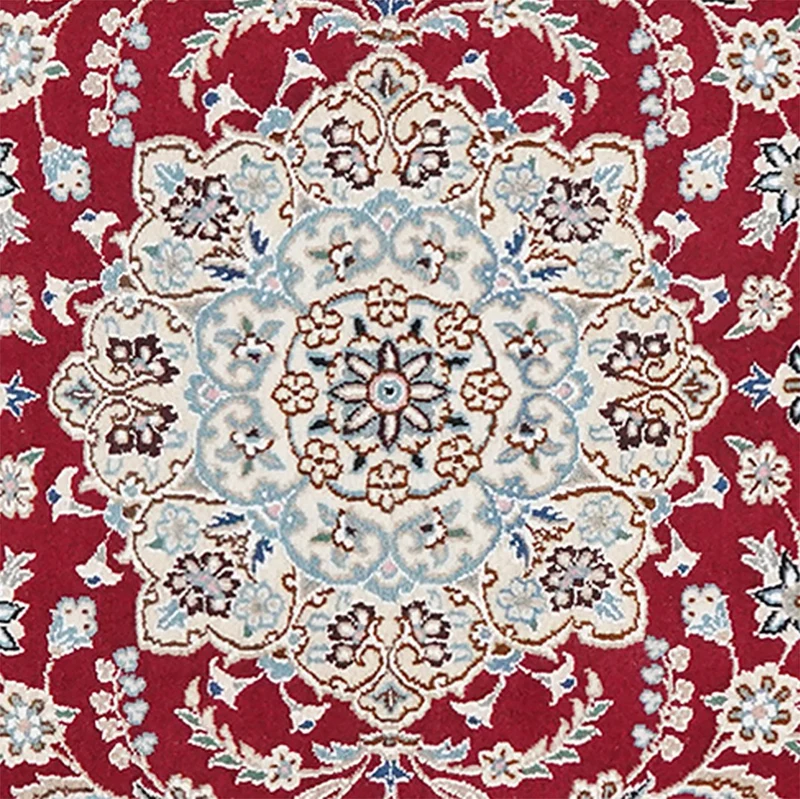 Nain 9La · Handgeknüpft – Rot, 149x98 cm