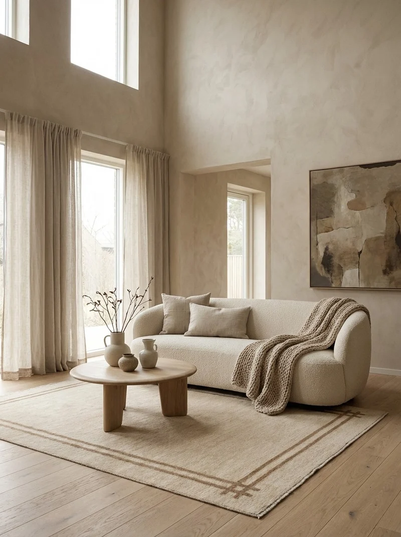 Kelim Gashgai · Handgewebt – Beige, 242x171 cm