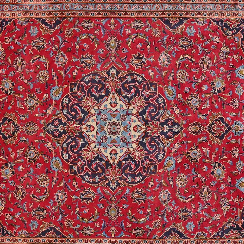 Ardakan · Handgeknüpft – Rot, 350x250 cm