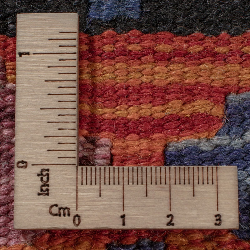 Kelim Maimene Teppich 206x303cm - mehrfarbig