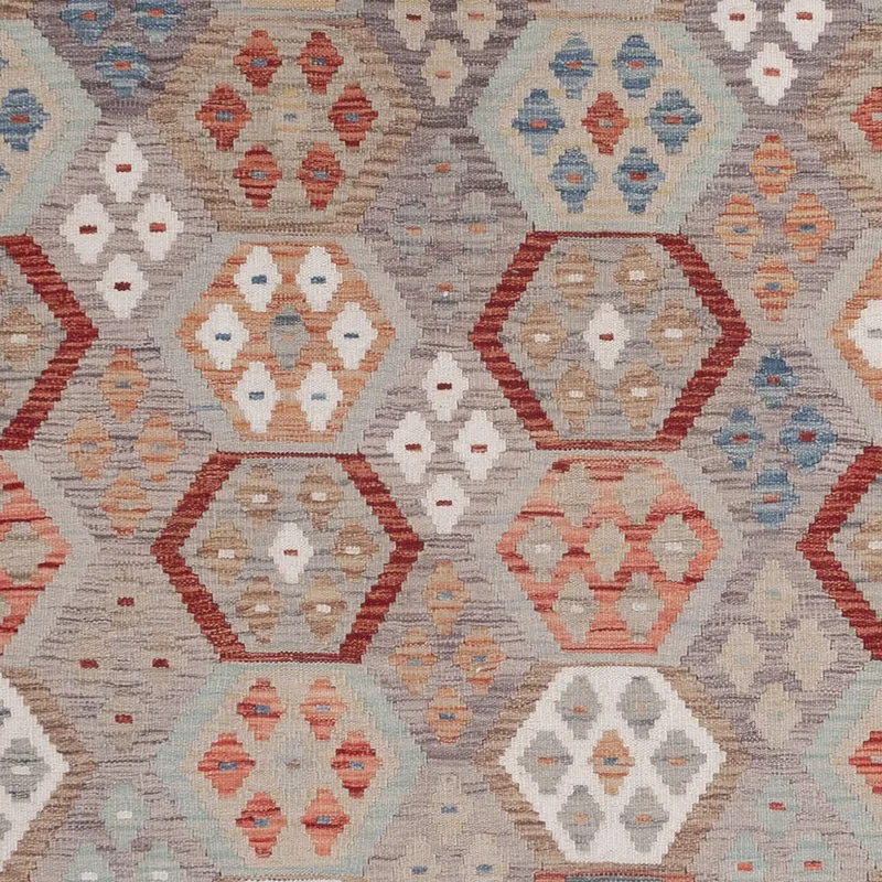 Kelim Teppich - Splash - 207 x 304 cm - mehrfarbig