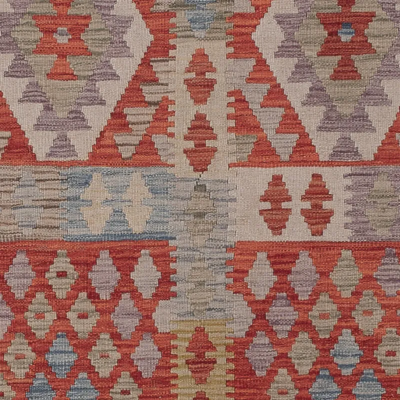 Kelim Maimene Teppich 206x304cm - mehrfarbig