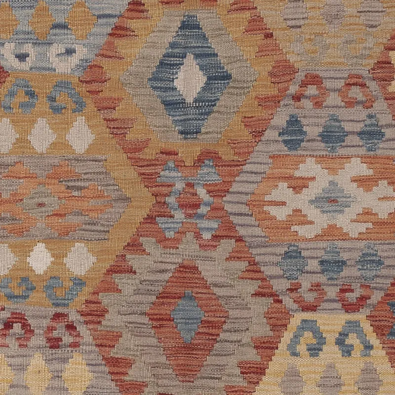 Kelim Teppich - Splash - 209 x 301 cm - mehrfarbig