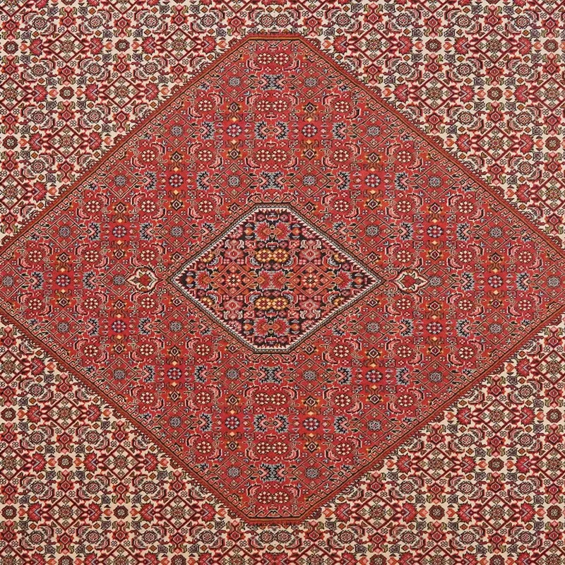 Bidjar Zandjan · Handgeknüpft – Rot, 208x201 cm