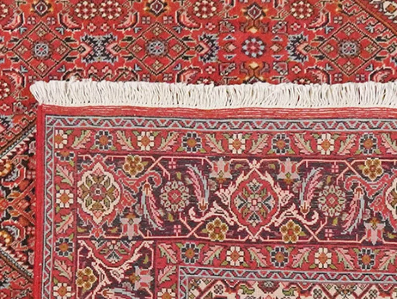 Bidjar Zandjan · Handgeknüpft – Rot, 208x201 cm