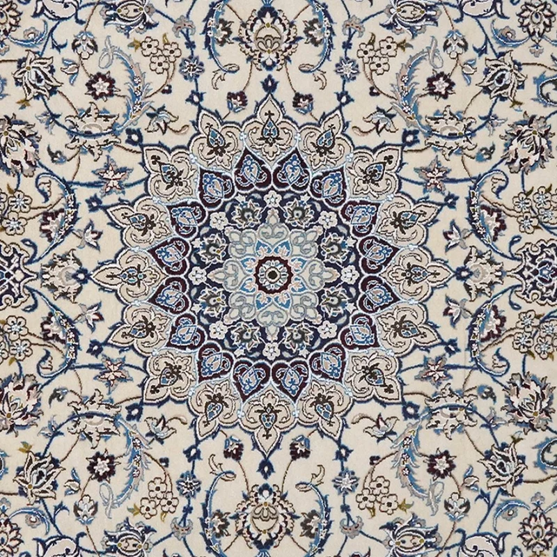 Nain 9La · Handgeknüpft – Beige, 300x200 cm